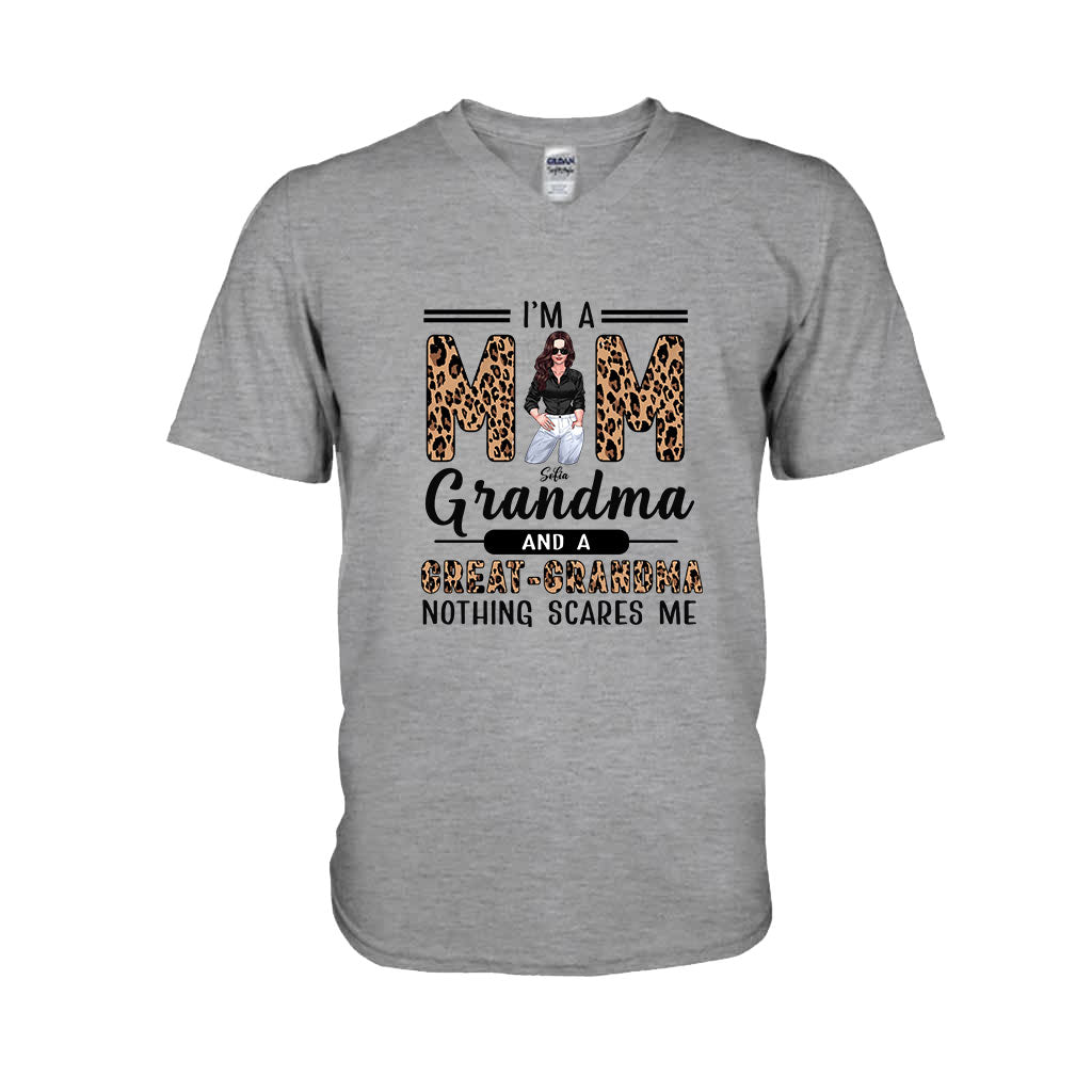 I'm A Mom A Grandma And A Great Grandma - Personalized T-shirt and Hoodie