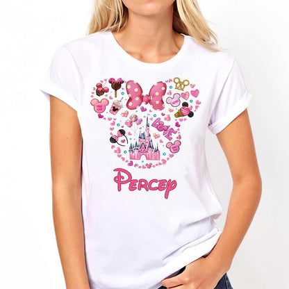 Sweet Holiday - Personalized Christmas Mouse T-shirt and Hoodie