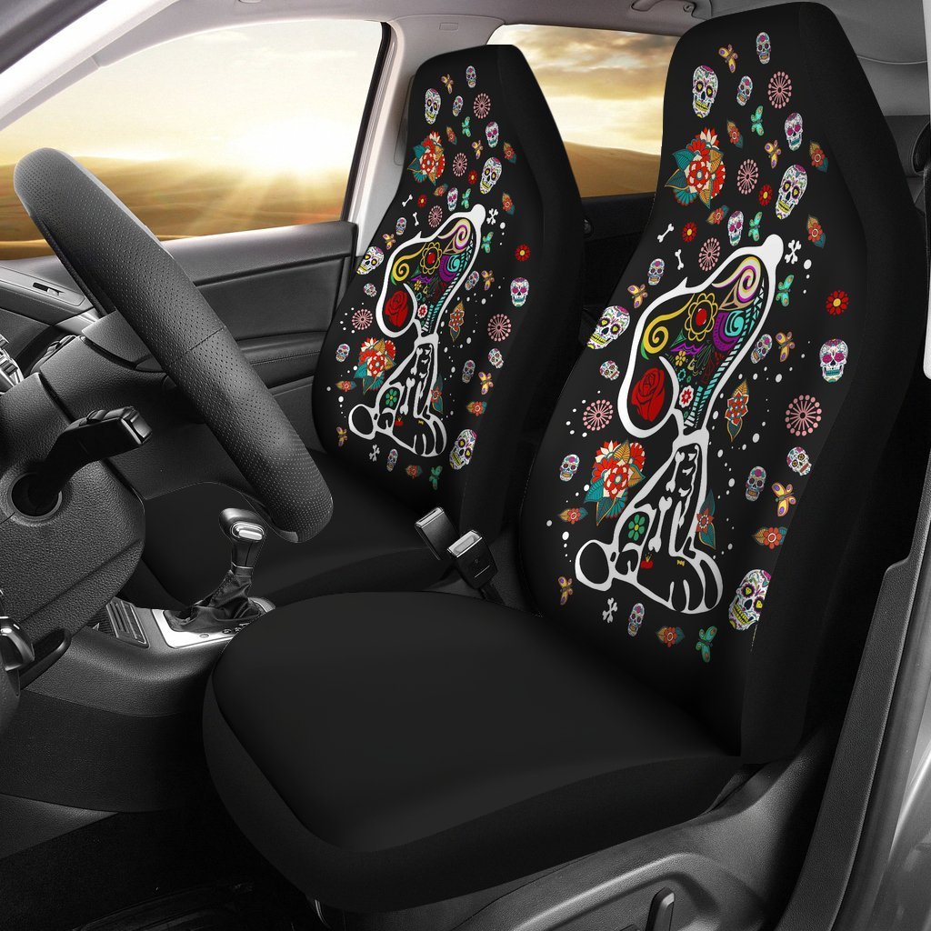 Sugar Skull Seat covers 0523