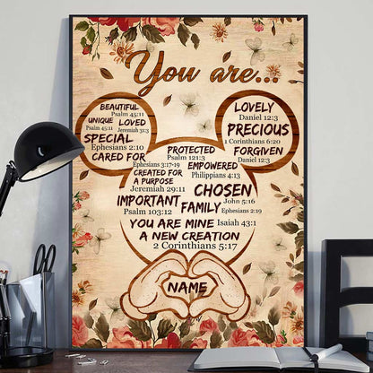 You Are ... - Personalized Mouse Canvas And Poster