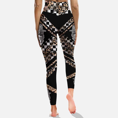 Just A Girl Who Loves Racing - Personalized Hoodie and Leggings