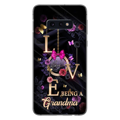 Love Being A Grandma - Personalized Grandma Phone Case