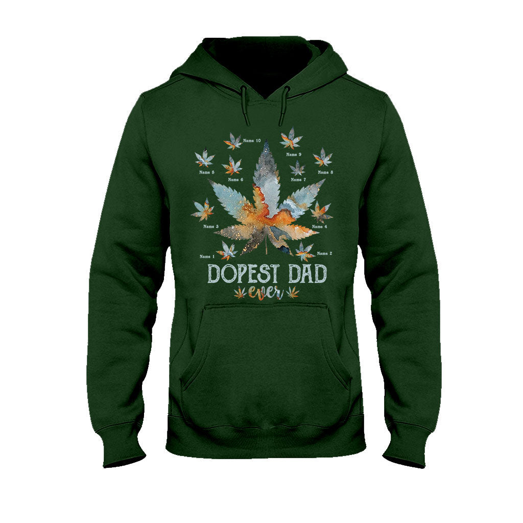 Dopest Dad Ever - Personalized Father's Day T-shirt and Hoodie