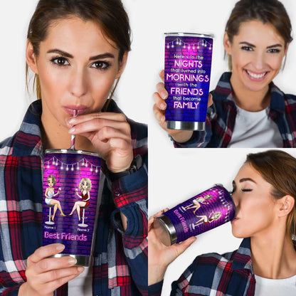 Best Friends - Personalized Bestie Tumbler