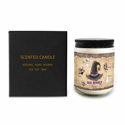 One Spooky Nana - Personalized Halloween Grandma Candle