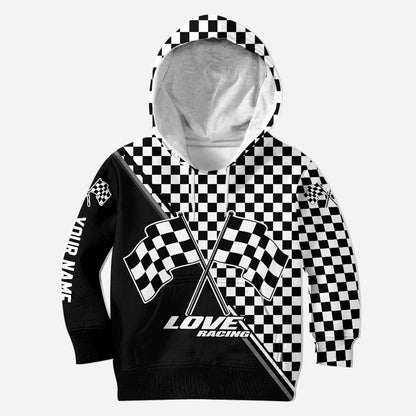 Love Racing - Personalized Racing Hoodie and Leggings
