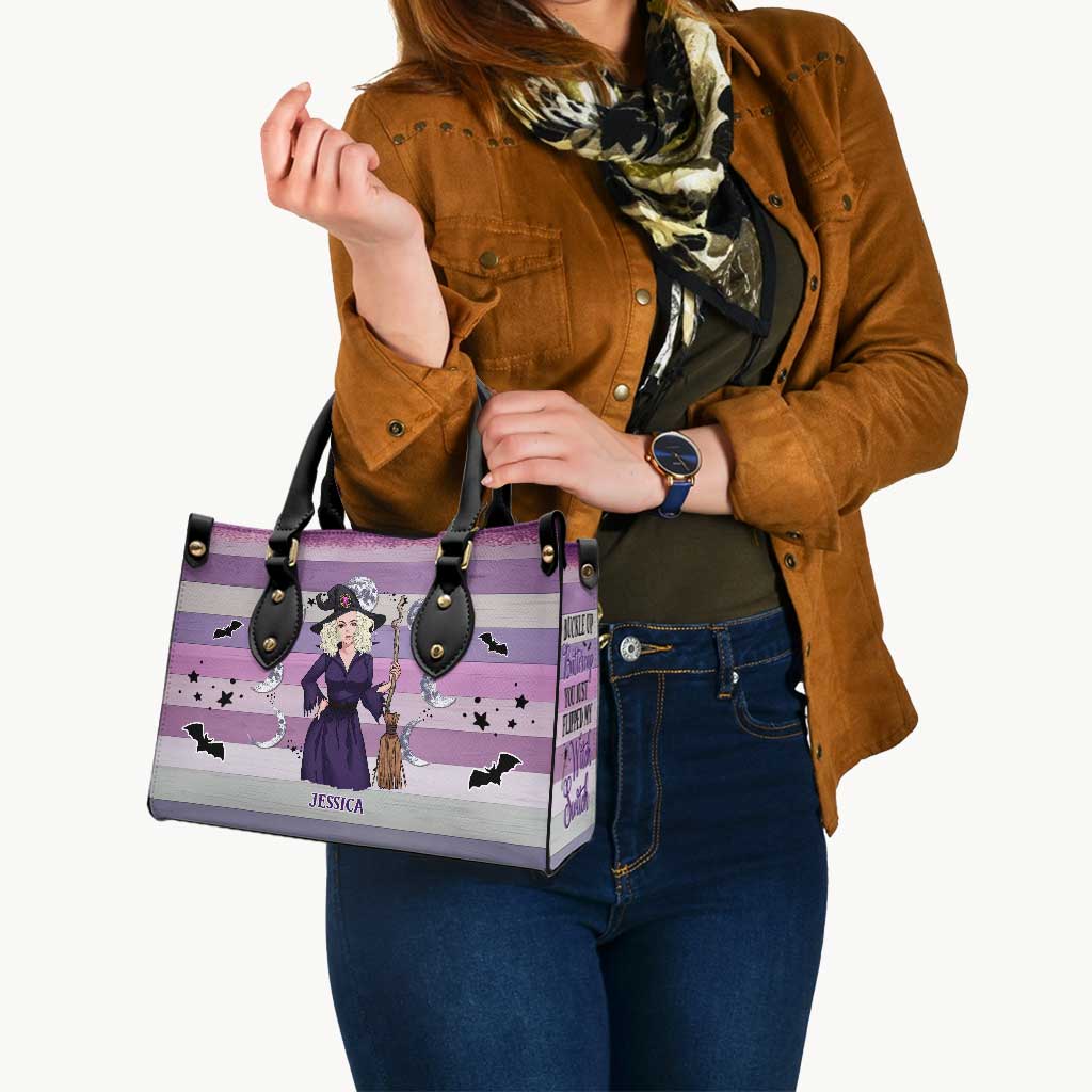 Witch Switch - Personalized Witch Leather Handbag