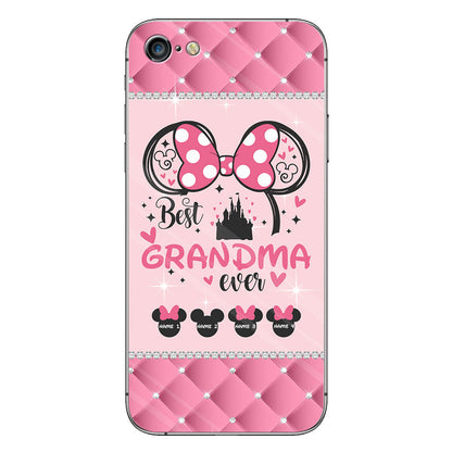 Best Grandma Ever Mouse Ears - Personalized Mouse Phone Case