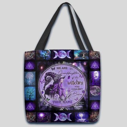 Wicked Witch Purple - Personalized Halloween Tote Bag