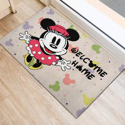 Welcome Home Mouse Doormat 0823