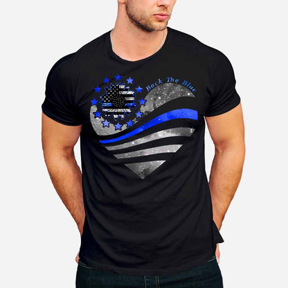 Blue Line - Police Officer T-shirt And Hoodie 062021