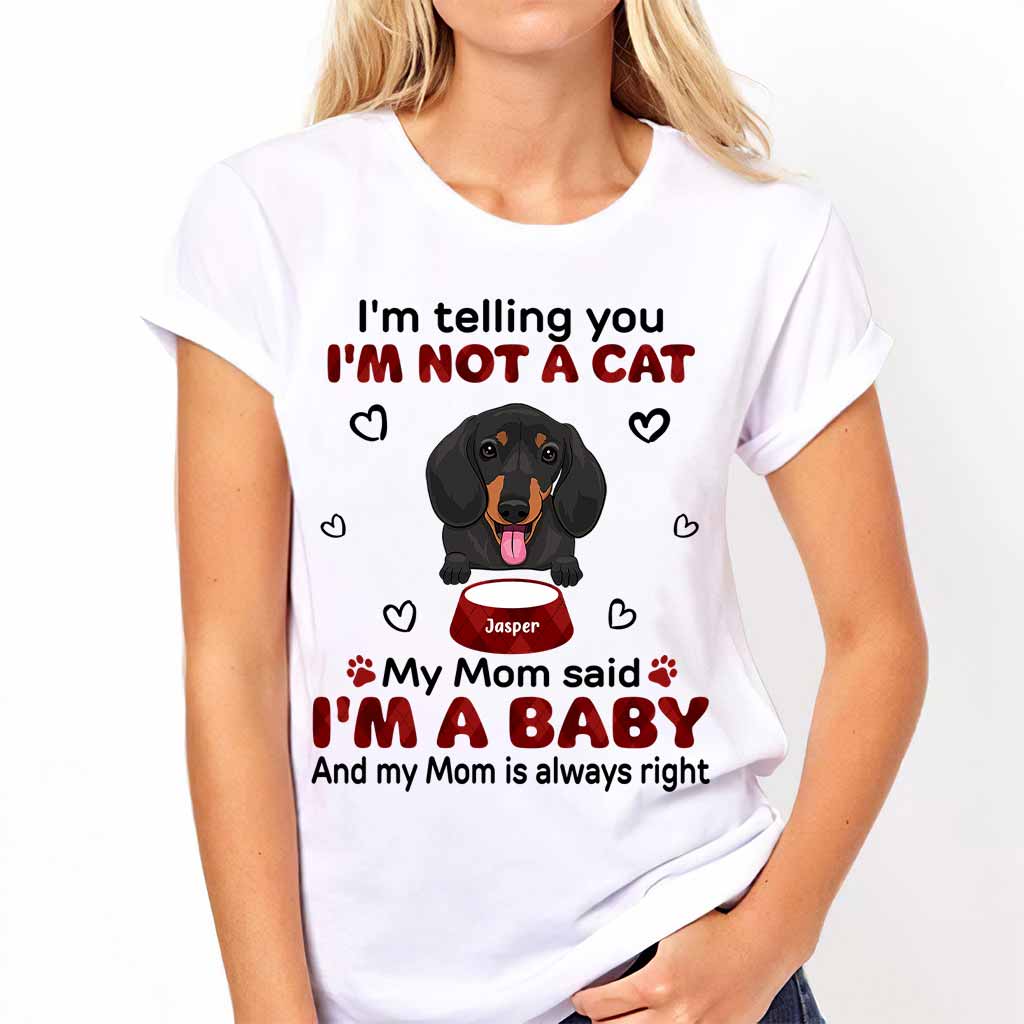 I'm Telling You - Personalized Dog T-shirt and Hoodie