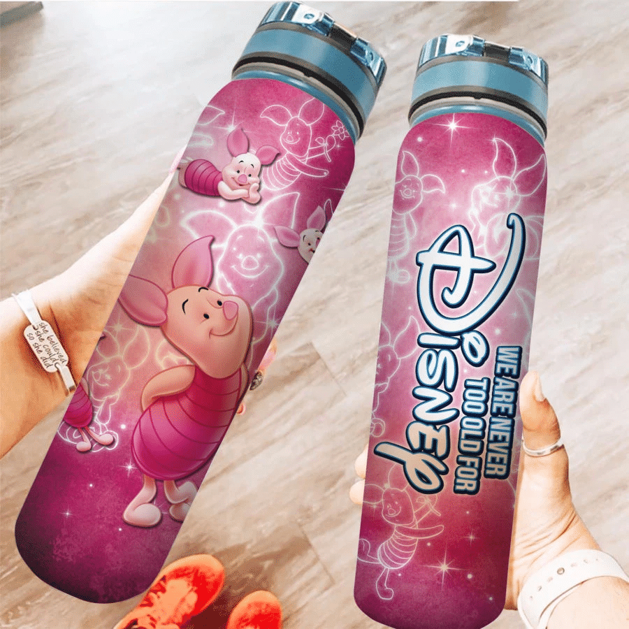 We Are Never Too Old Mouse Water Tracker Bottle 0823