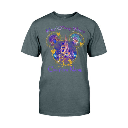 Magical World - Personalized Christmas Mouse T-shirt and Hoodie
