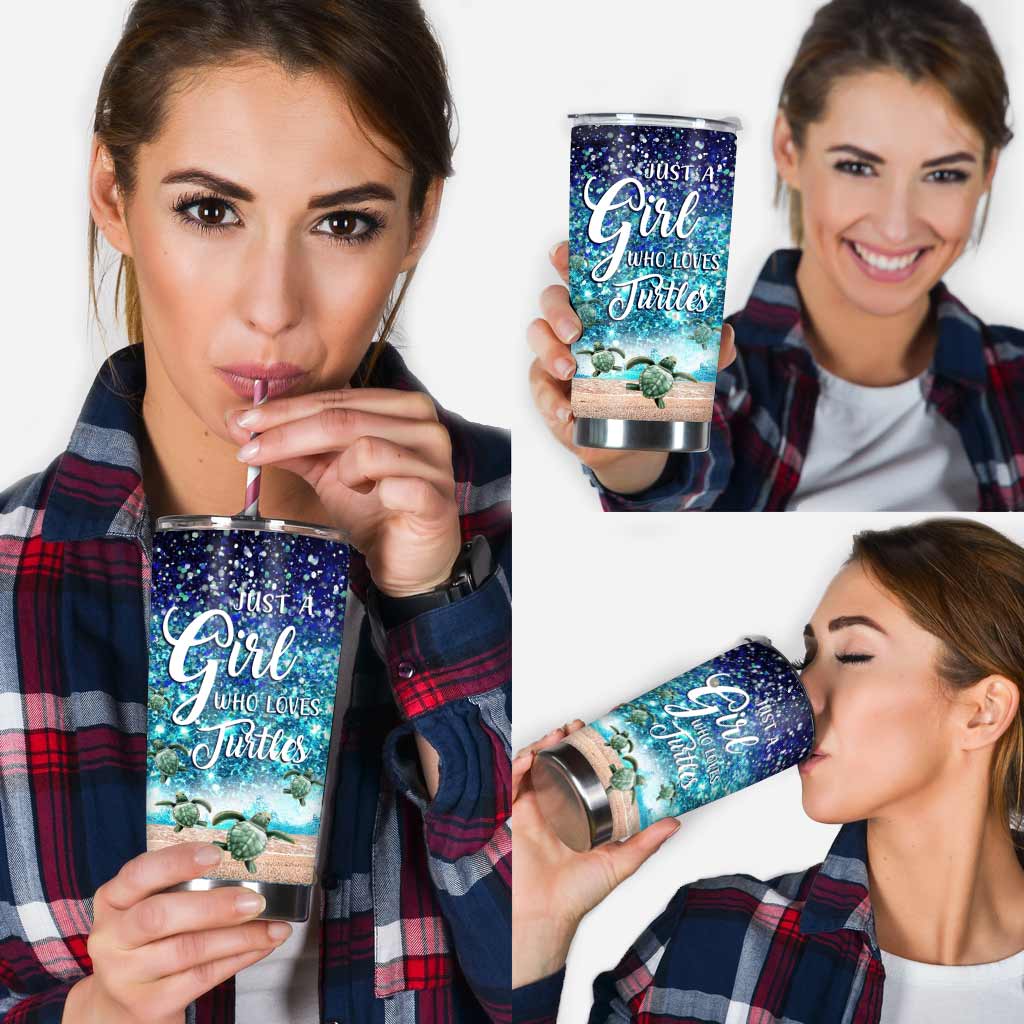 Just A Girl Who Loves Turtles - Tumbler 0622