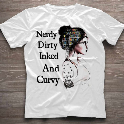 Nerdy Dirty  - Book T-shirt And Hoodie 062021