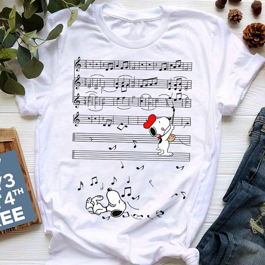 Music Sheet T-shirt and Hoodie 0523