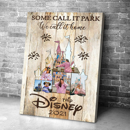 We Call It Home - Personalized Mouse Poster