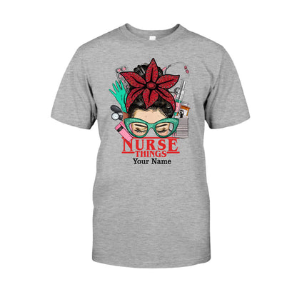 Nurse Things - Personalized Stranger Things T-shirt and Hoodie