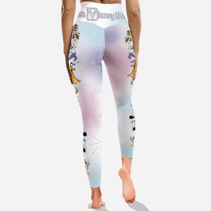 100 Years Of Wonder - Personalized Mouse Hoodie and Leggings