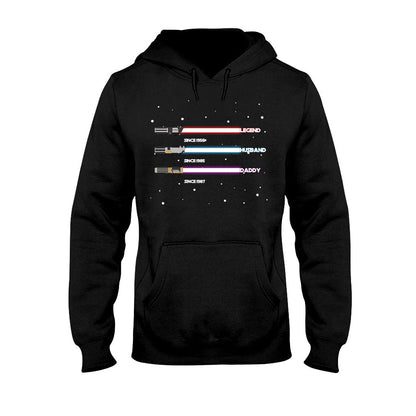 Legend Husband Daddy - Personalized Father's Day T-shirt and Hoodie