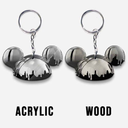 100 Years Of Wonder - Mouse Keychain (Printed On Both Sides)