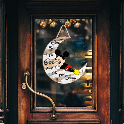 Give It To God - Mouse Wood Sign