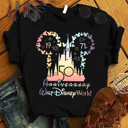 50th Anniversary Magic Hologram - Mouse T-shirt and Hoodie 102021