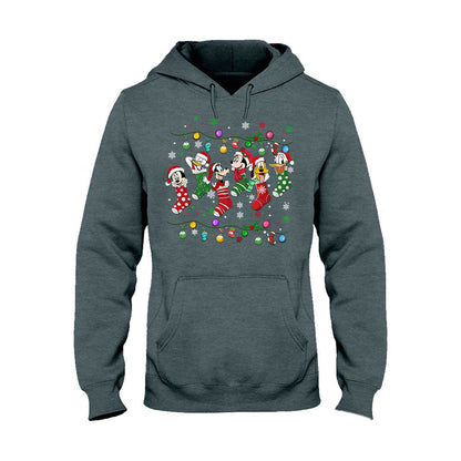 Merry Christmas - Mouse T-shirt and Hoodie