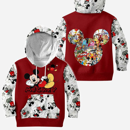 Colorful Mouse Mouse All Over Shirts