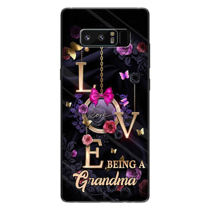 Love Being A Grandma - Personalized Grandma Phone Case