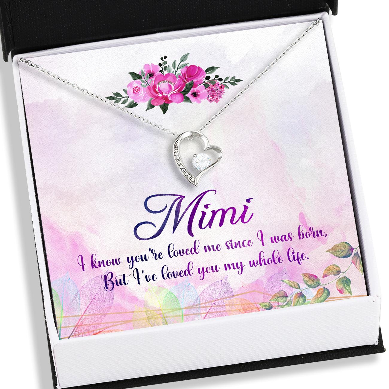 Jewelry For Grandma Mothers Day - Grandma Forever Love Necklace 0921