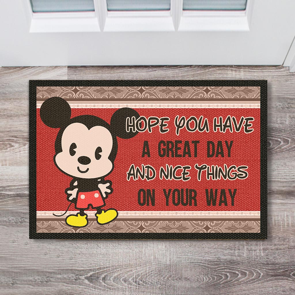 Hope You Have A Great Day - Mouse Doormat