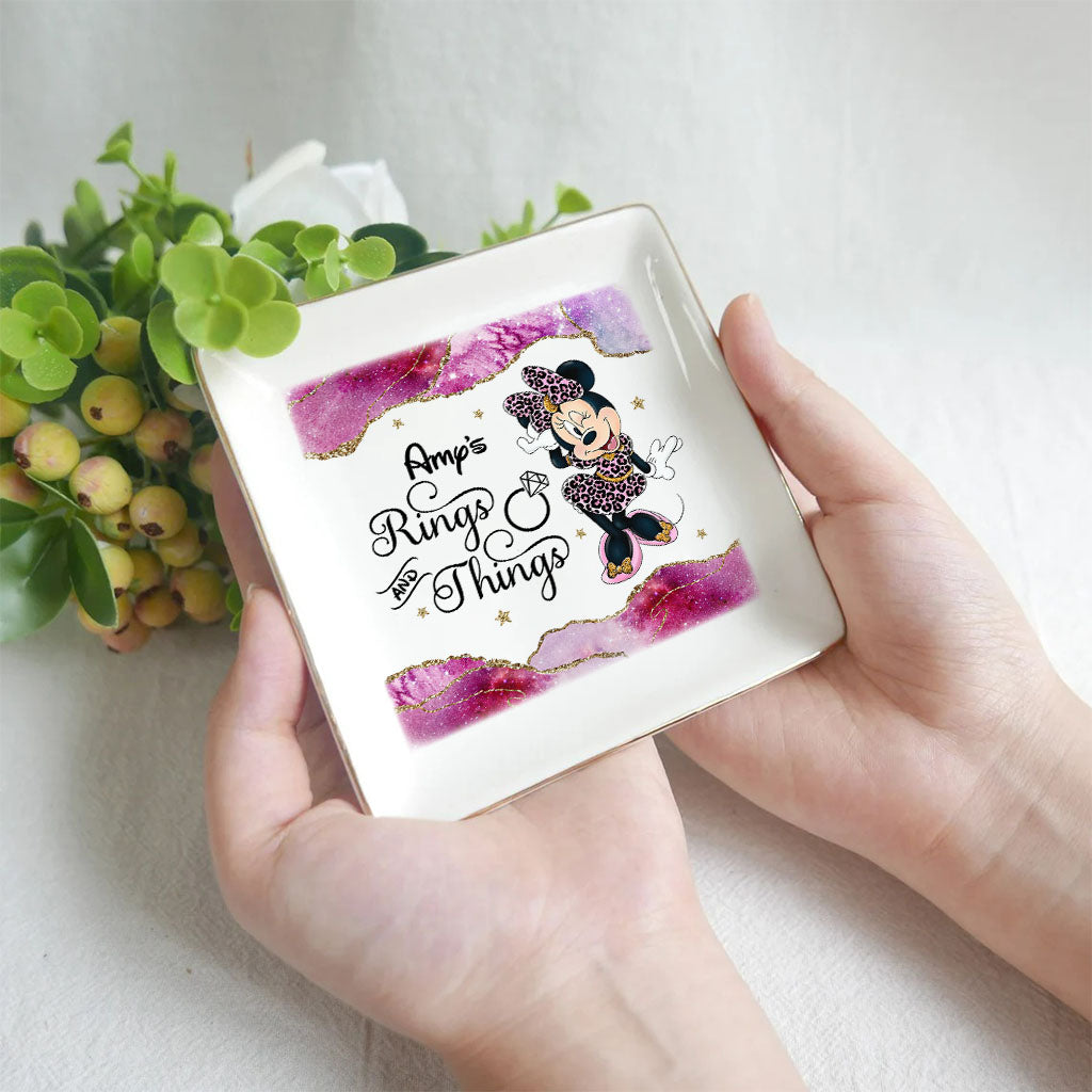 Rings And Things - Personalized Mouse Jewelry Dish