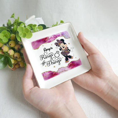 Rings And Things - Personalized Mouse Jewelry Dish