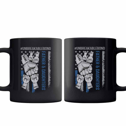 Father And Daughters Father And Sons Grandpa And Grandkids - Personalized Father's Day Mug