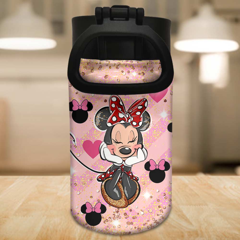 Magic Mouse Ears - Personalized Kids Water Bottle