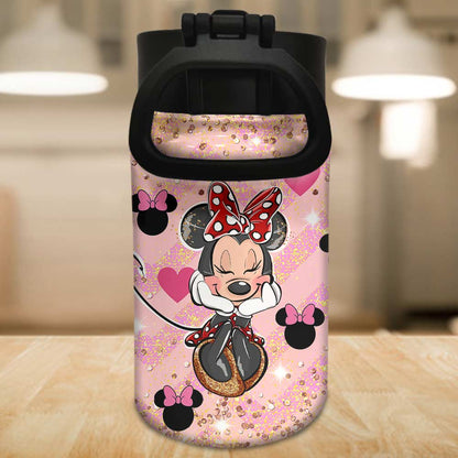 Magic Mouse Ears - Personalized Kids Water Bottle
