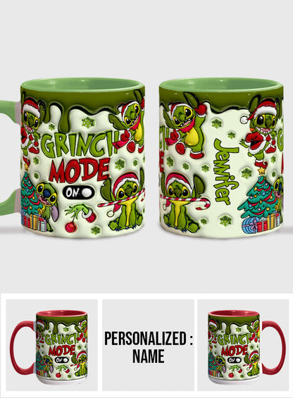 Merry Christmas - Personalized Ohana Accent Mug