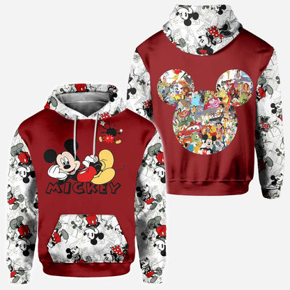 Colorful Mouse Mouse All Over Shirts