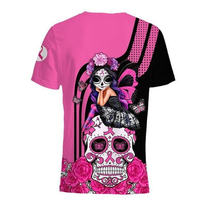 Love Faith Hope Cure Breast Cancer Awareness All Over T-shirt and Hoodie