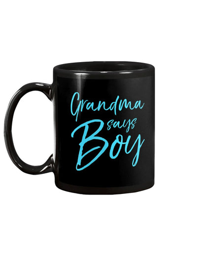 Grandma Says Boy Cute Blue - Grandma Mug 0921