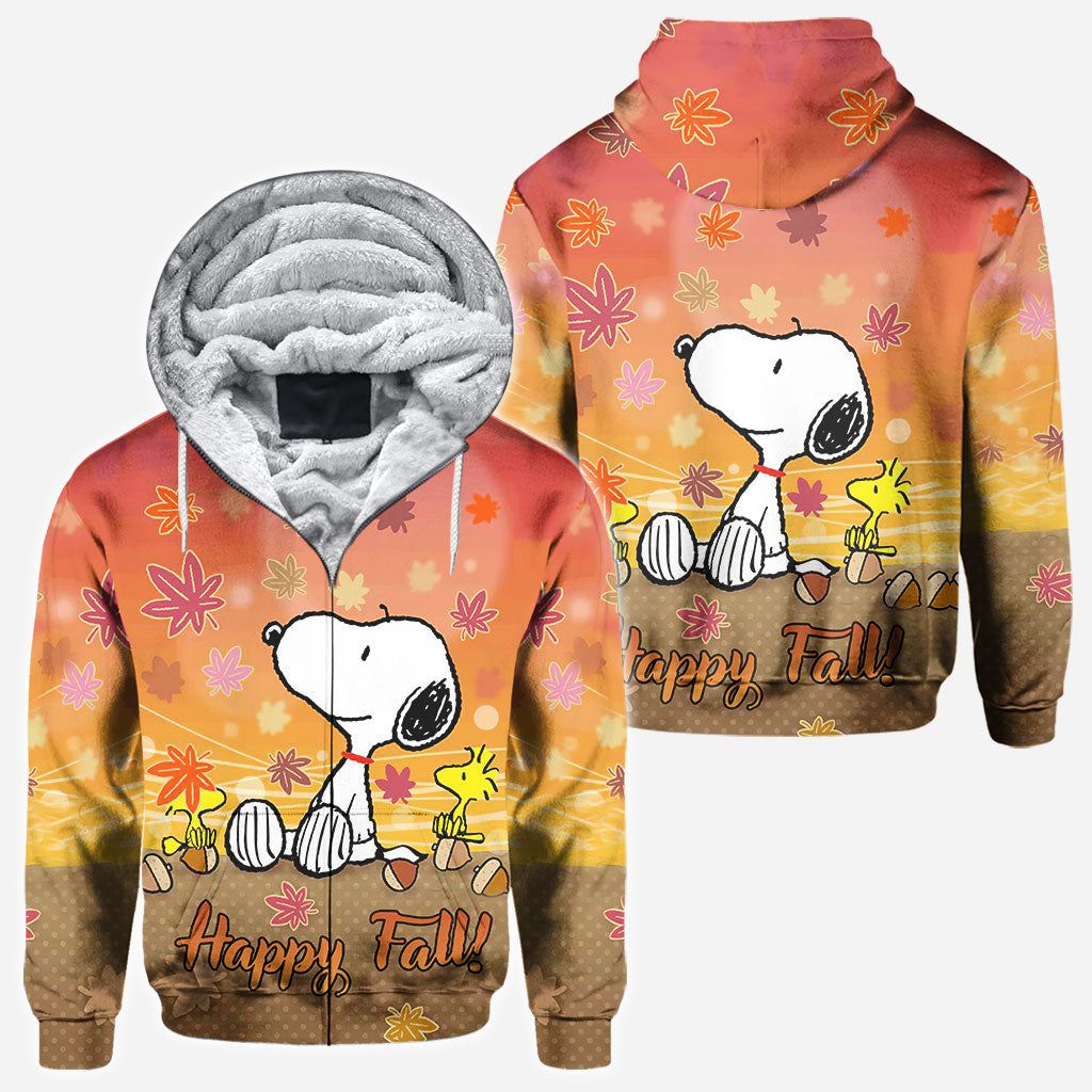 Happy Fall All Over Shirt 0823