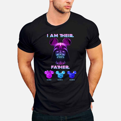 I'm Their Father - Personalized Father's Day T-shirt and Hoodie