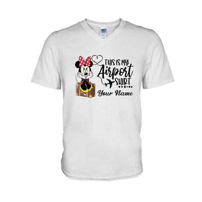 This Is My Airport Shirt - Personalized Mouse T-shirt and Hoodie
