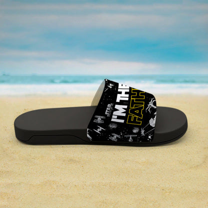 I'm Their Father - Personalized The Force Slide Sandals