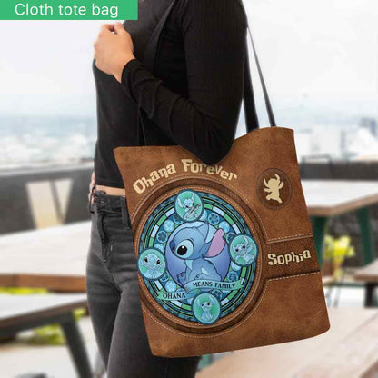 Ohana Means Family - Personalized Ohana Tote Bag