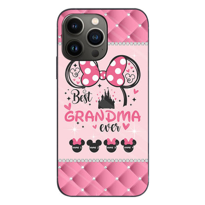 Best Grandma Ever Mouse Ears - Personalized Mouse Phone Case