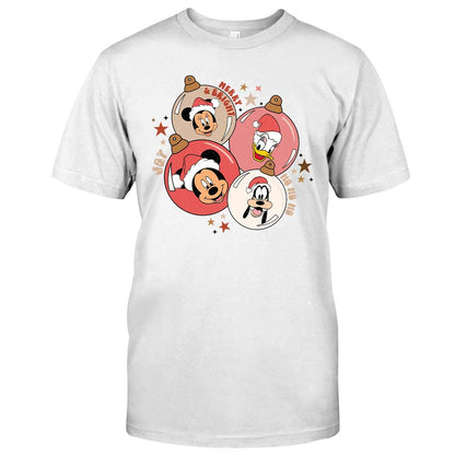 Merry Bright - Christmas Mouse T-shirt and Hoodie