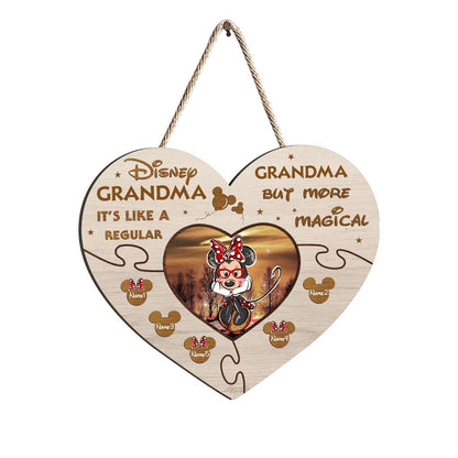 Best Nana Ever - Personalized Mother's day Mouse Wood Sign